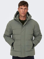 ONLY & SONS Winter Jacke Castor Gray