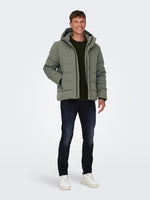 ONLY & SONS Winter Jacke Castor Gray