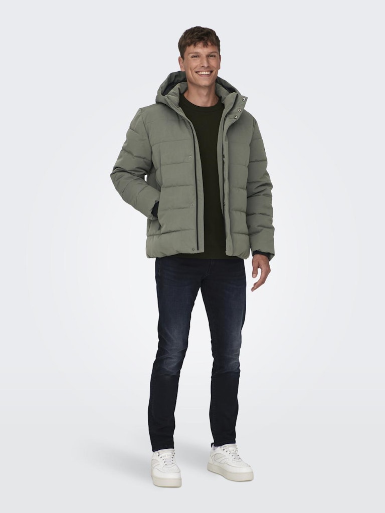 ONLY & SONS Winter Jacke Castor Gray