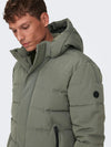 ONLY & SONS Winter Jacke Castor Gray