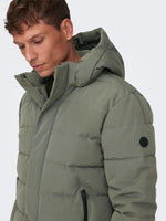 ONLY & SONS Winter Jacke Castor Gray