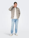 ONLY & SONS Overshirt Vintage Khaki