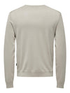 ONLY & SONS Leichter Pullover Silver Lining