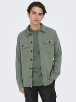 ONLY & SONS Overshirt Castor Gray