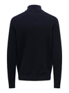 ONLY & SONS Half Zip Pullover Dark Navy