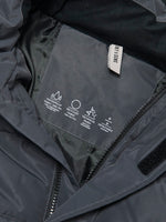 ONLY & SONS Winter Quilted Jacke Grey Pinstripe
