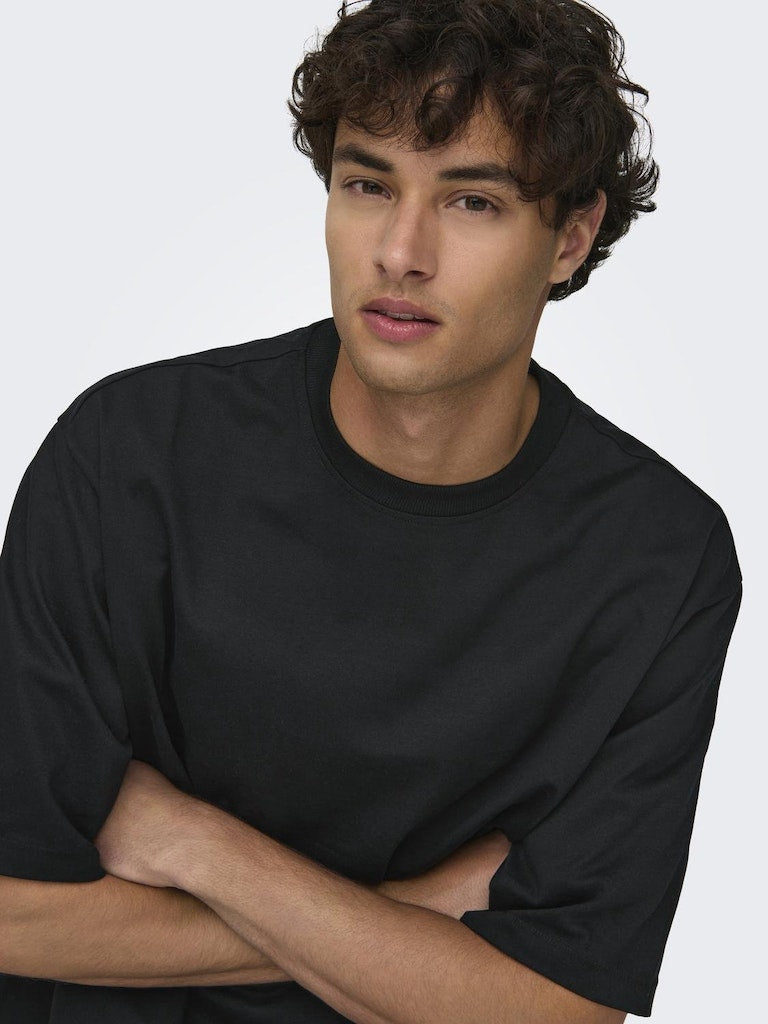 ONLY & SONS Basic Oversize T-Shirt Black