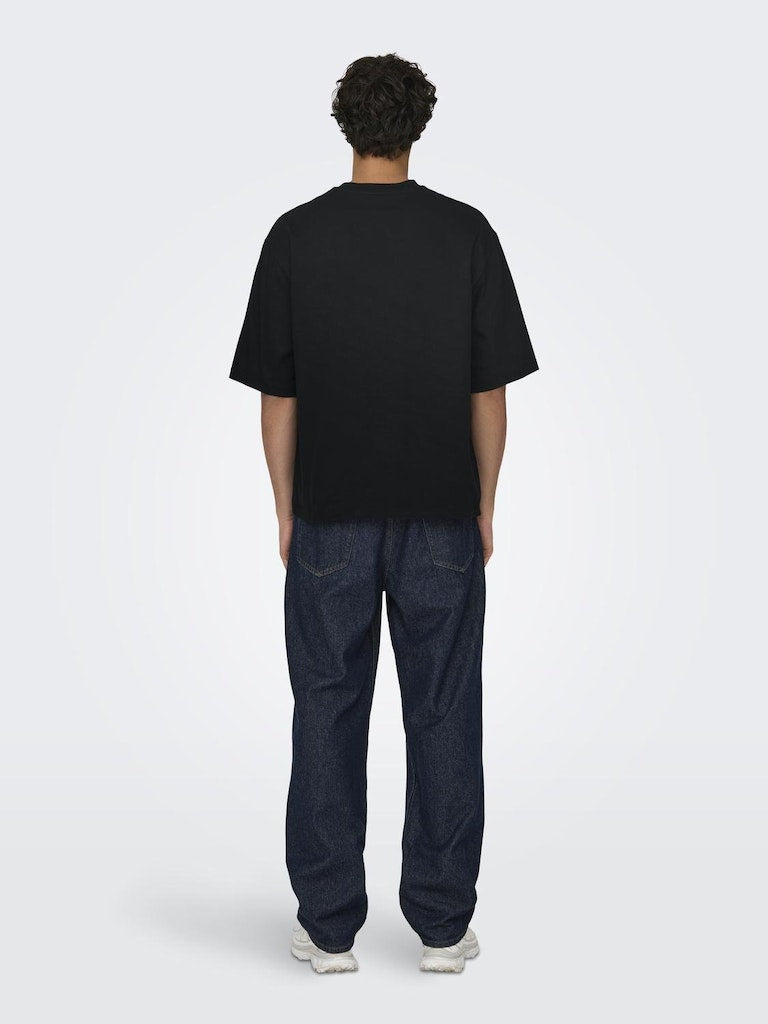 ONLY & SONS Basic Oversize T-Shirt Black