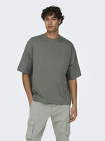 ONLY & SONS Basic Oversize T-Shirt Castor Gray