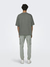 ONLY & SONS Basic Oversize T-Shirt Castor Gray