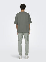 ONLY & SONS Basic Oversize T-Shirt Castor Gray