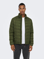 ONLY & SONS Steppjacke Olive Night