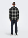 ONLY & SONS Flanell Hemd Griffin Black