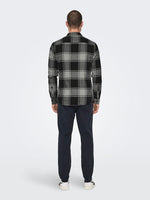 ONLY & SONS Flanell Hemd Griffin Black
