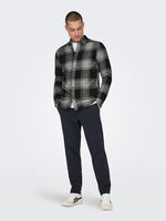 ONLY & SONS Flanell Hemd Griffin Black