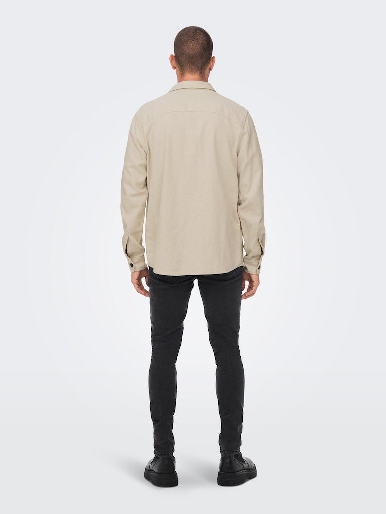 ONLY & SONS Overshirt Pelican