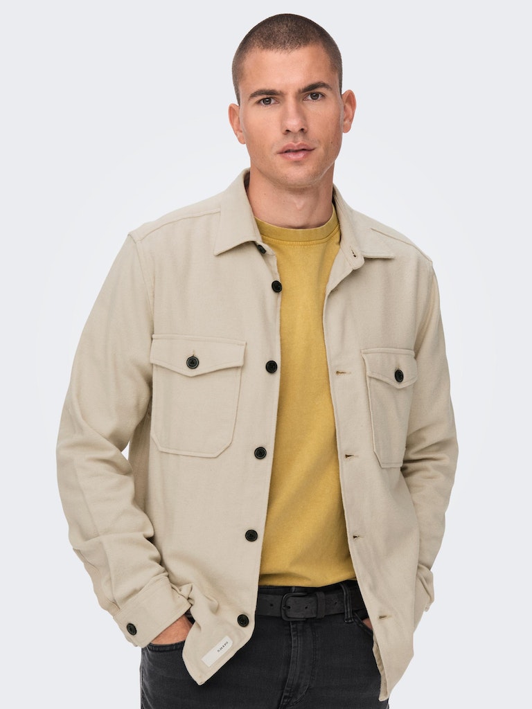 ONLY & SONS Overshirt Pelican