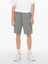 ONLY & SONS Sweat Shorts Light Grey Melange