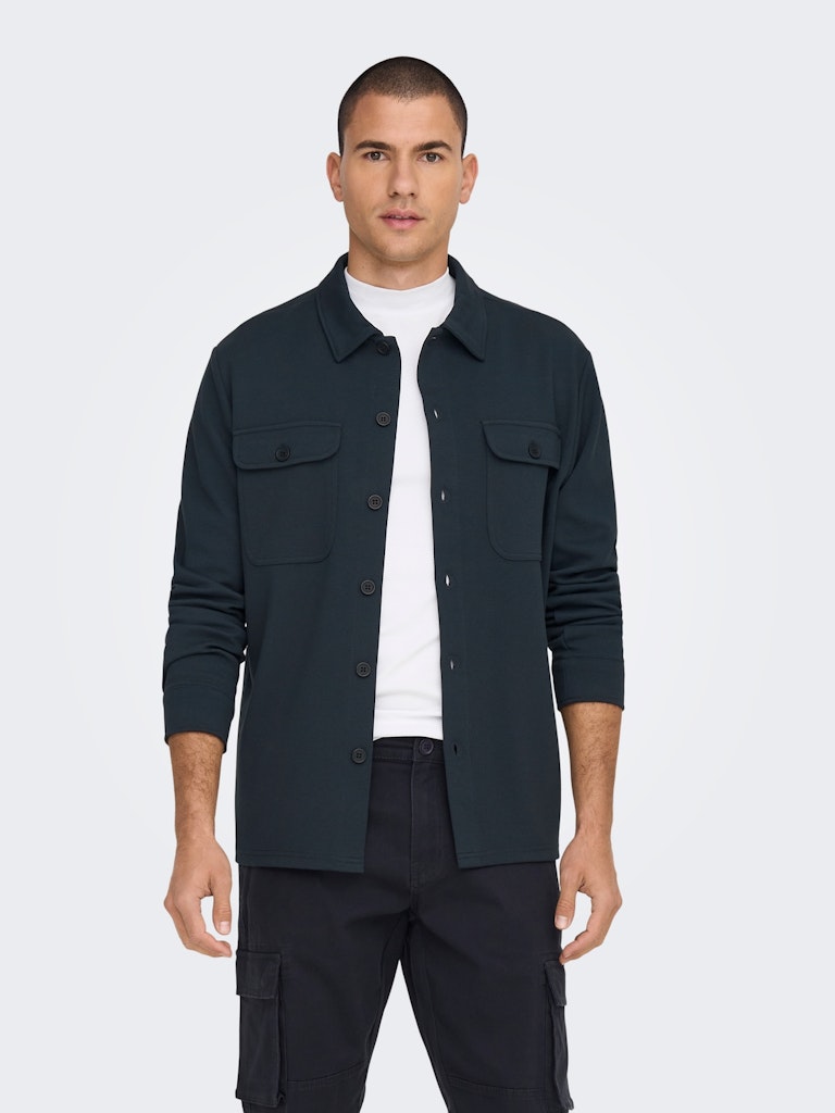 ONLY & SONS Overshirt Dark Navy