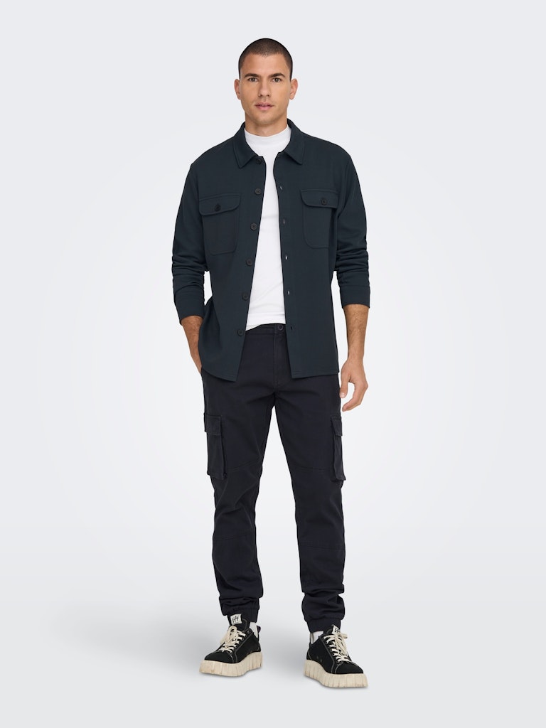 ONLY & SONS Overshirt Dark Navy