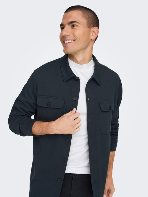 ONLY & SONS Overshirt Dark Navy