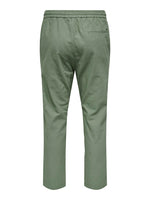 ONLY & SONS Leinen Pant Sea Spray