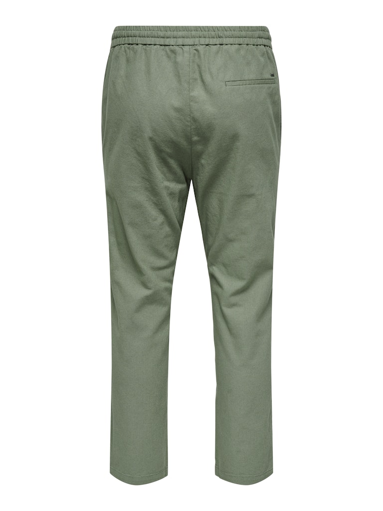 ONLY & SONS Leinen Pant Sea Spray