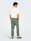 ONLY & SONS Leinen Pant Sea Spray
