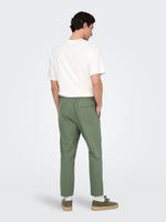 ONLY & SONS Leinen Pant Sea Spray