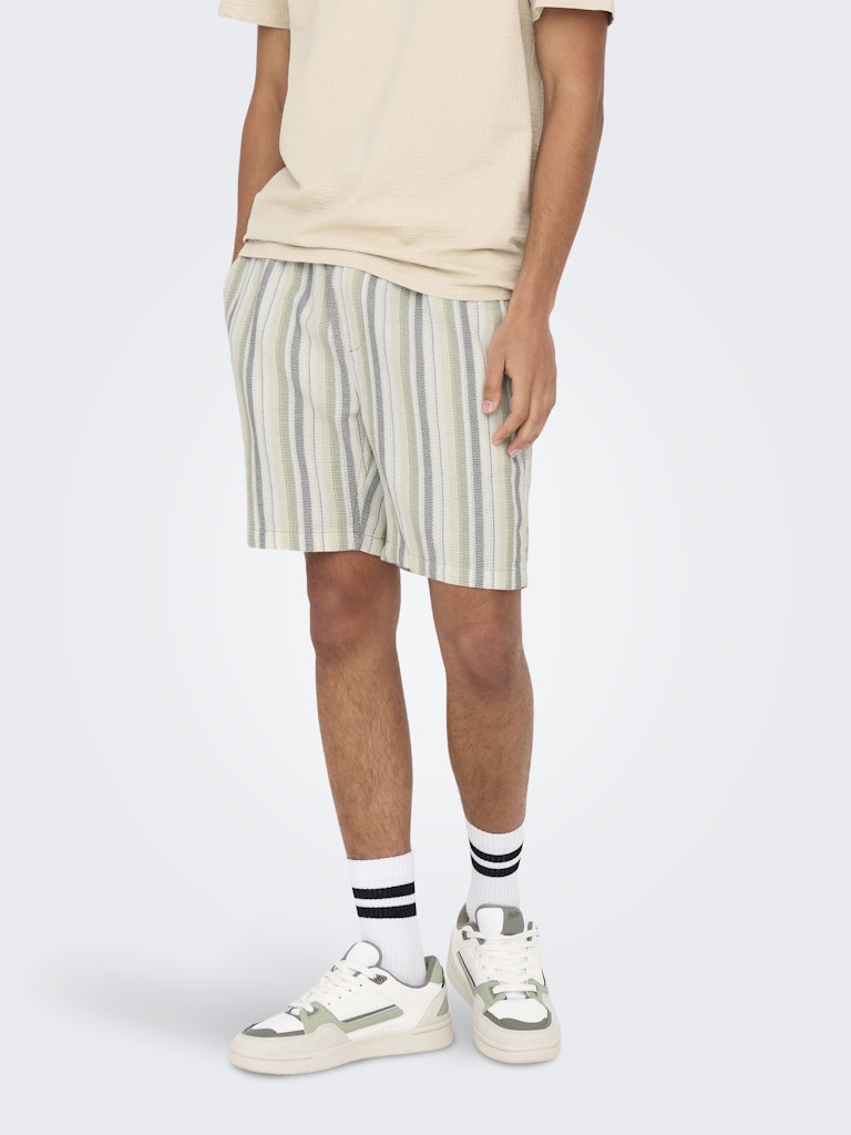 ONLY & SONS Struktur Shorts Seagrass