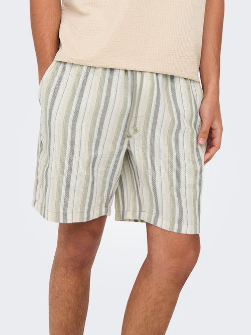 ONLY & SONS Struktur Shorts Seagrass