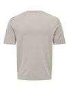 ONLY & SONS Strick T-Shirt Silver Lining