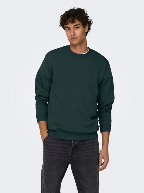 ONLY & SONS Sweatshirt Darkest Spruce