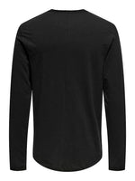 ONLY & SONS Longsleeve Black