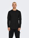 ONLY & SONS Longsleeve Black