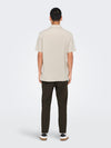 ONLY & SONS Lockeres Kurzarm Hemd Moonstruck