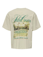 ONLY & SONS Relax Backprint T-Shirt Moonstruck