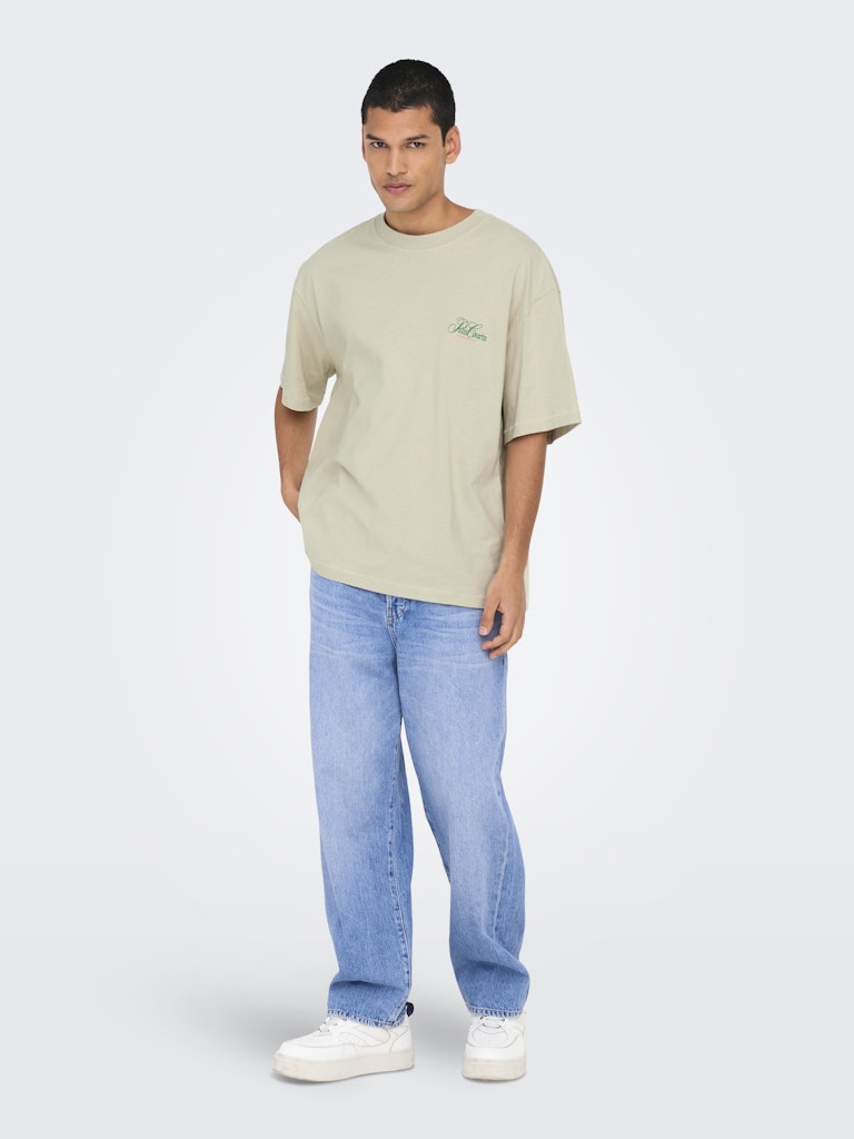 ONLY & SONS Relax Backprint T-Shirt Moonstruck