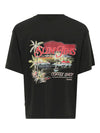 ONLY & SONS Backprint T-Shirt Jet Black