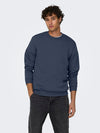 ONLY & SONS Sweatshirt Blue Nights