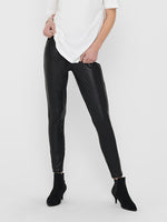 ONLY PU Leggings Black