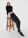 ONLY PU Leggings Black