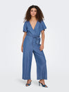 ONLY Jumpsuit Medium Blue Denim