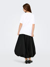 ONLY Frontprint T-Shirt Bright White Lazy