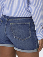 ONLY Jeans Shorts Medium Blue Denim