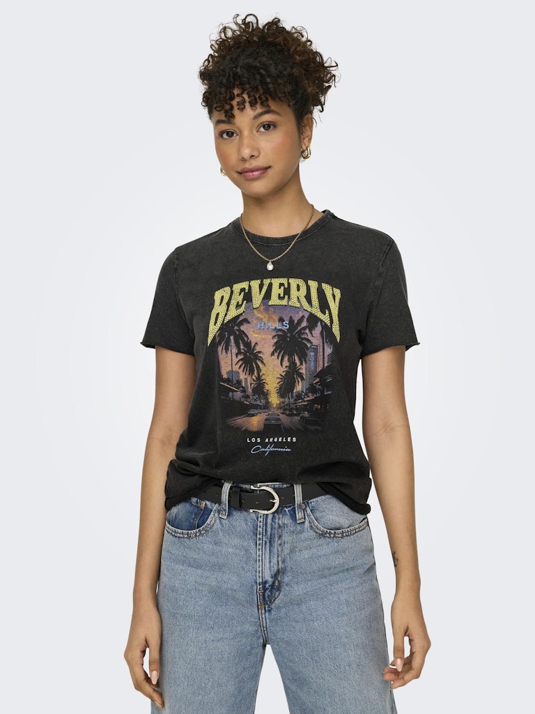 ONLY T-Shirt Black Beverly