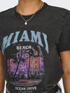 ONLY T-Shirt Black Miami
