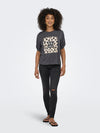 ONLY T-Shirt Blackened Pearl Vibes