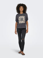 ONLY T-Shirt Blackened Pearl Vibes