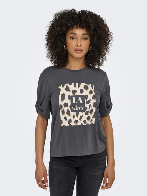 ONLY T-Shirt Blackened Pearl Vibes